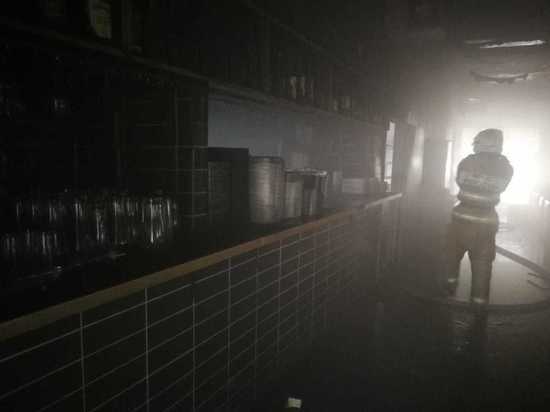 В Краснодаре загорелся ресторан «Рис»