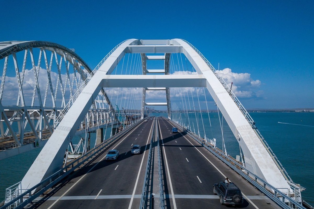 Крымский мост судоходные арки
