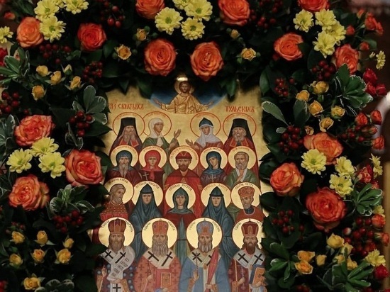 Православные Тульской области вспоминают сегодня местных святых