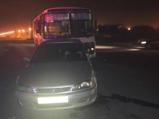 В столице Хакасии произошло тройное ДТП с автобусом
