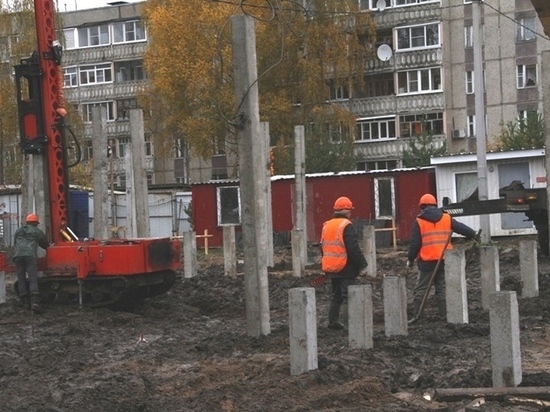 Дмитрий Миронов: строительство яслей в Рыбинске идет с опережением графика