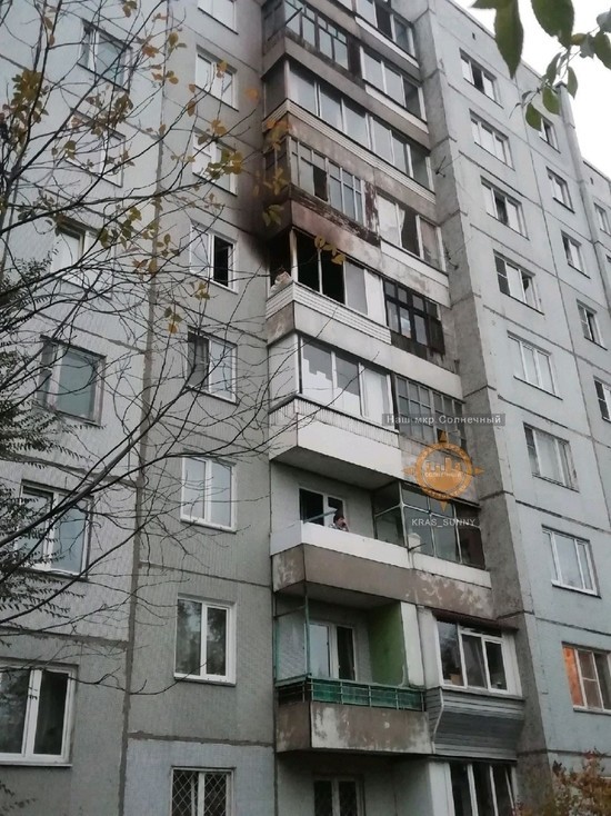 В пожаре на Петрушина погиб мужчина, женщина госпитализирована