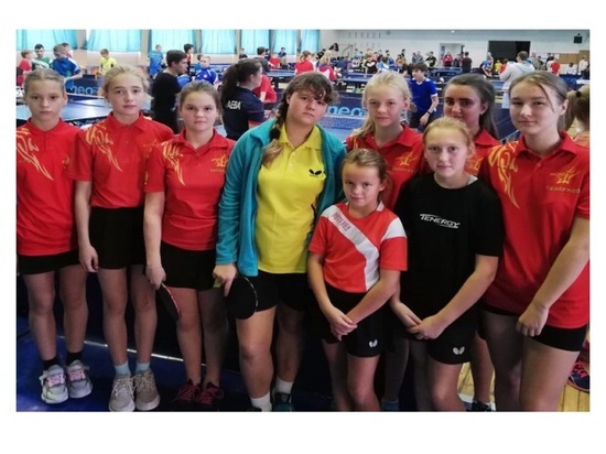 Юные серпуховички вошли в состав сборной Московской области по настольному теннису