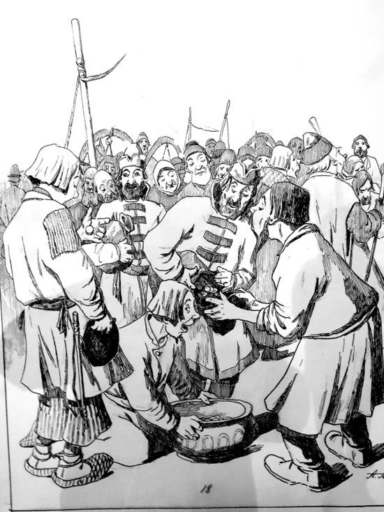 В музее Улан-Удэ впервые показали иллюстрации к сказке «Конек Горбунок»
