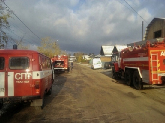 Сегодня в Улан-Удэ при пожаре погибли два человека