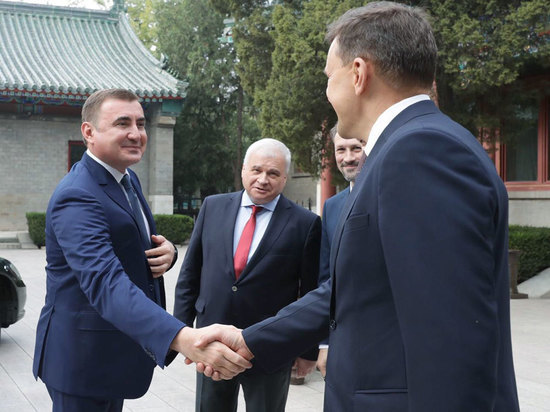 В ходе визита Алексея Дюмина в Китай будут подписаны экспортные контракты