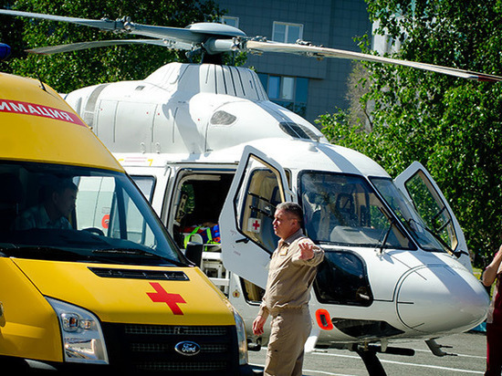 В Кыштыме открыли вертолетную площадку для санитарной авиации