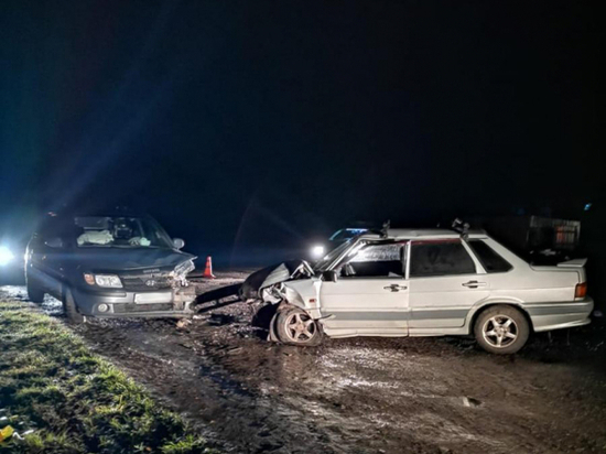 В Тамбовской области столкнулись два автомобиля