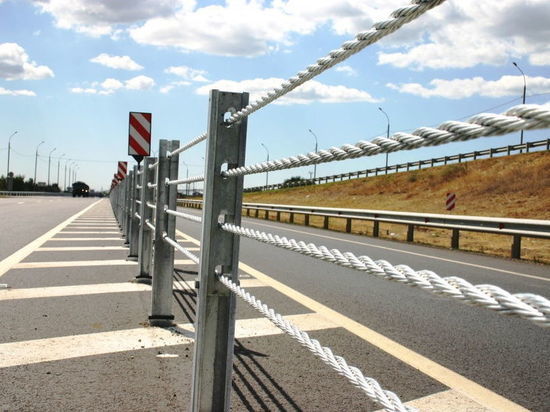 В Бурятии жители пожаловались на тросовые заграждения на новой дороге