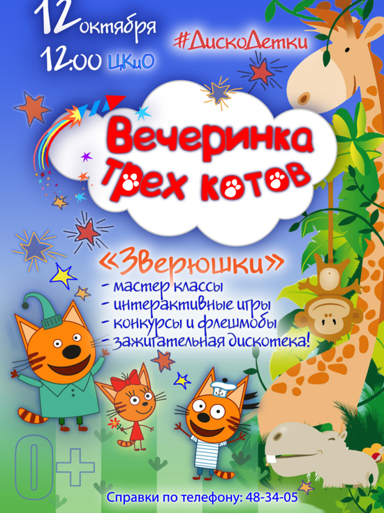 В Иванове состоится «Вечеринка трех котов»