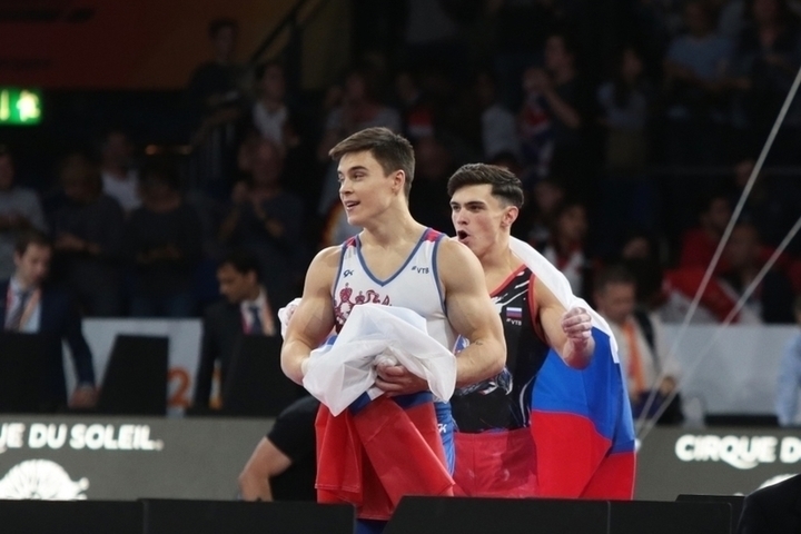 Россия бьет рекорды на чемпионате мира по спортивной гимнастике в Штутгарте