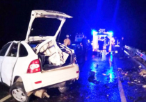Четверо из семи пассажиров погибли вместе с водителем автомобиля «Лада» в страшном ДТП под Каширой