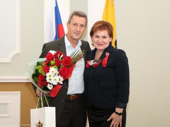 Елена Сорокина поздравила Почетного гражданина Рязани с днем рождения