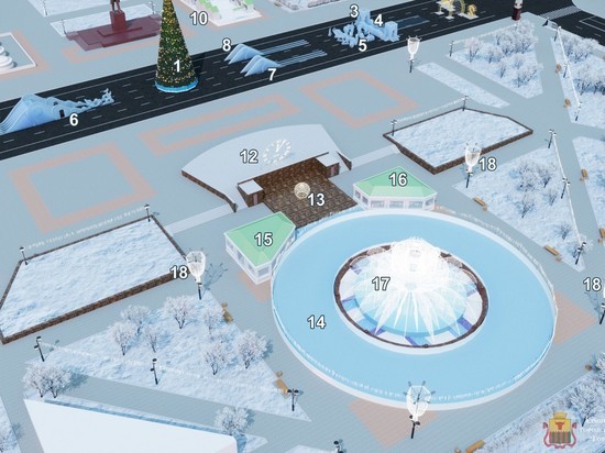 Обновленный проект ледового городка предложили оценить читинцам