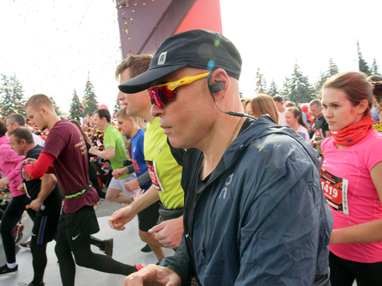 Липецкий губернатор пробежал марафон