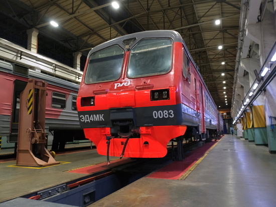 В Перми начнут ремонтировать поезда «Ласточка»