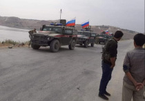 Военная полиция российской армии находится в 30 километрах от стратегически важного города Кобани на сирийско-турецкой границе