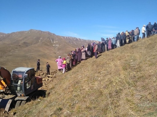 Жители села Меусиша в Дагестане протестуют против действий властей