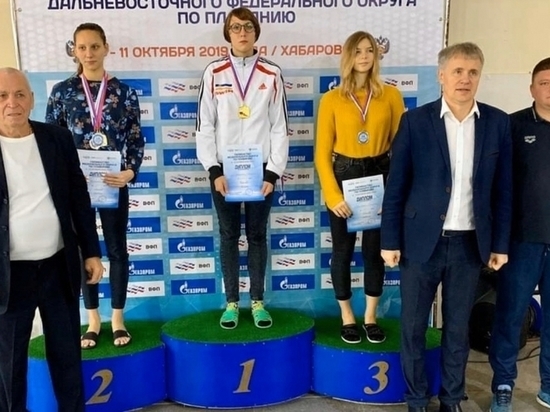 Пловчиха из Бурятии завоевала семь золотых медалей на чемпионате Дальнего Востока