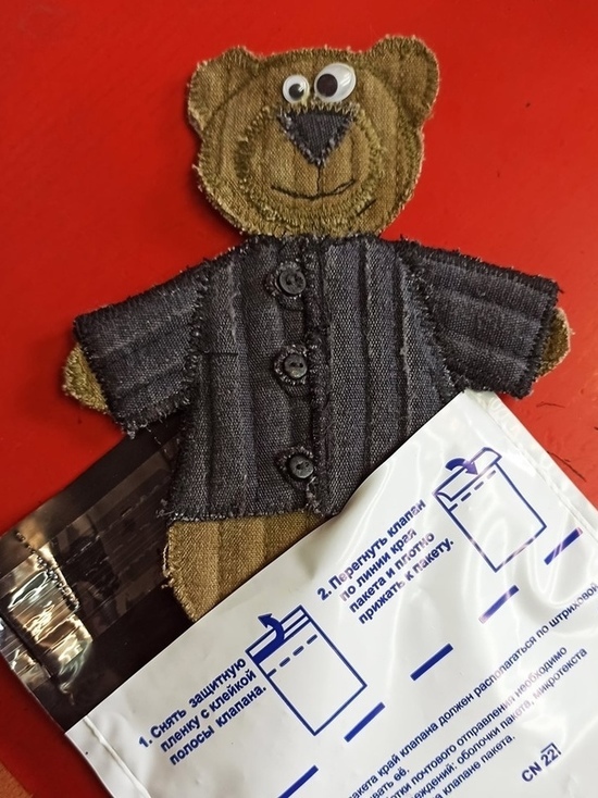 «Надеюсь, заценит»: художник Слонов отправил Путину магнитик в виде ватного медведя