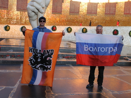 Голландский байкер-путешественник прибыл в Волгоград