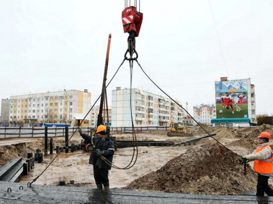 В Муравленко начали строить новый современный ЗАГС