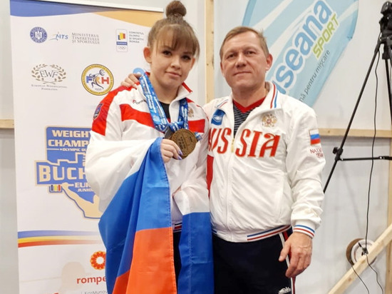 Чебоксарская студентка завоевала «золото» молодежного чемпионки Европы по тяжелой атлетике