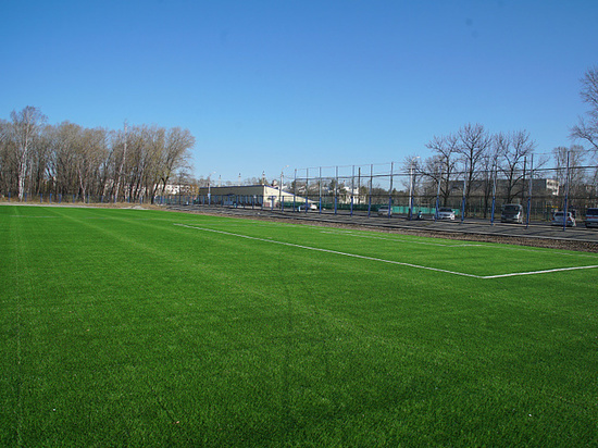 Стадион в хабаровском поселке имени Горького откроется в декабре