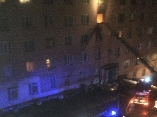 Пятиэтажное общежитие горело в Кемерове