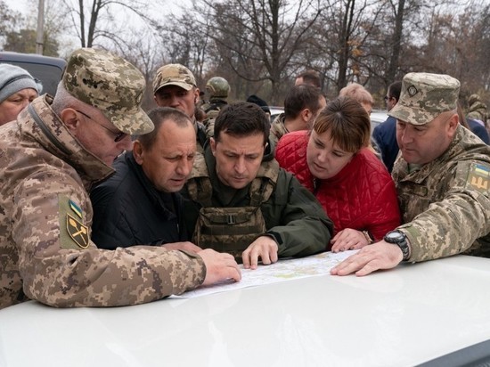 В Кремле внимательно следили за визитом Зеленского в Донбасс