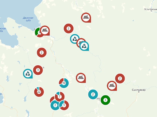 В Архангельской области в очередной раз запустили интернет-карту нелегальных свалок
