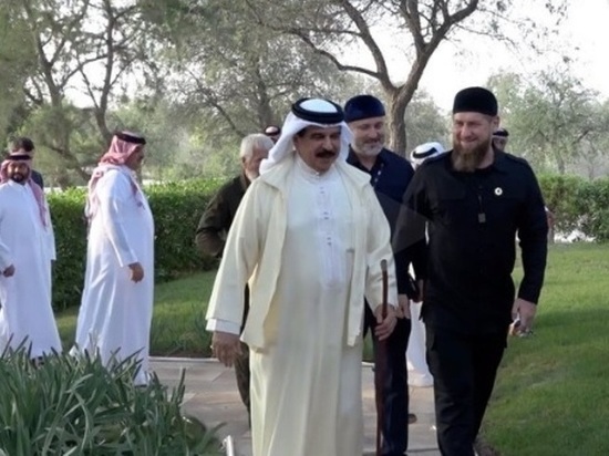 Рамзан Кадыров передал привет от президента РФ королю Бахрейна
