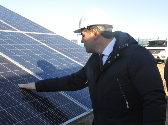 Первые в Забайкалье солнечные электростанции открыли в Чите