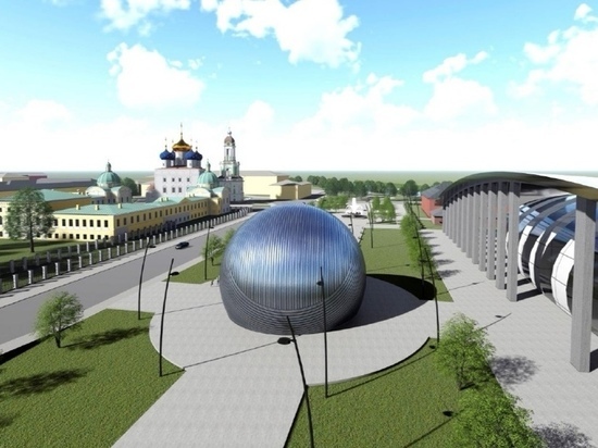 Реновация центра Твери: архитекторы показали колизей и гигантский шар