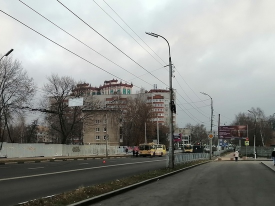 В Рязани оборвался троллейбусный провод