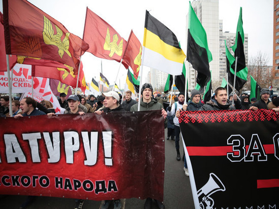 Марш недосчитался русских: две акции националистов состоялись в Москве
