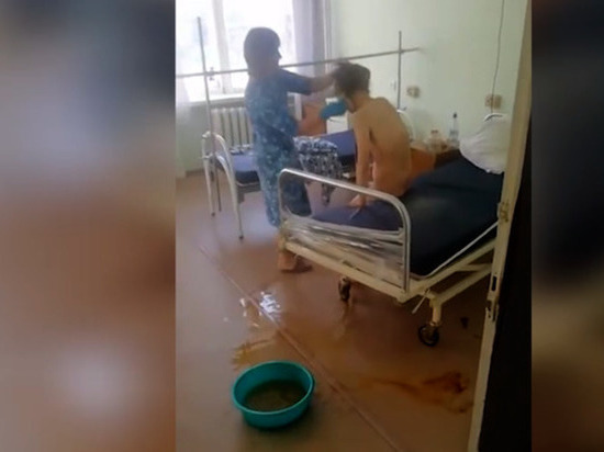 В больнице Челябинской области пациентке помыли лицо половой тряпкой