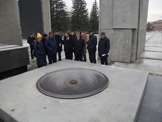В Новосибирске зажгут Вечный огонь у обновленного Монумента Славы