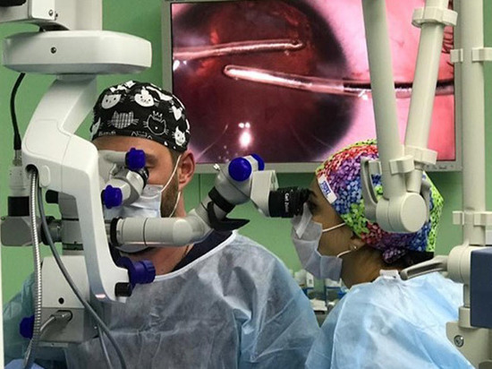 Пневматическая пуля застряла в глазу, и только благодаря усилиям хирургов удалось спасти зрение