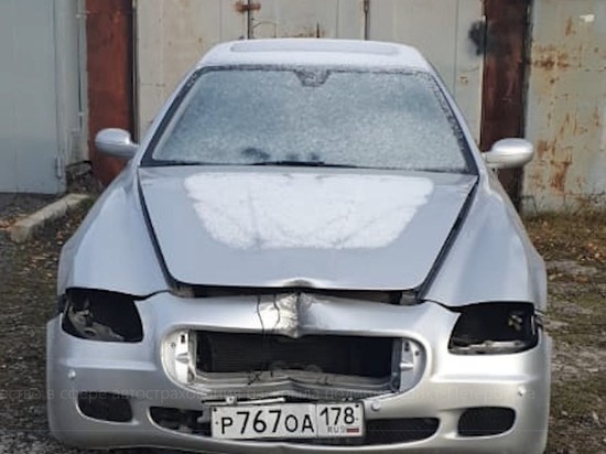 Полиция Петербурга раскрыла лже-аварию с участием Maserati