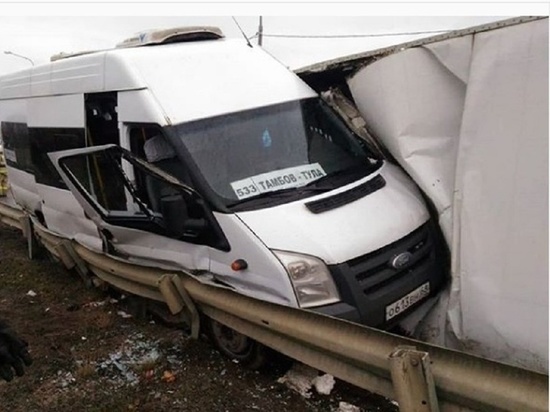В Липецкой области погибла пассажирка маршрутки «Тамбов — Тула»