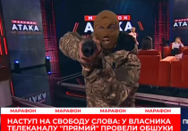Скабеева высмеяла вооруженный "захват" украинского телеканала
