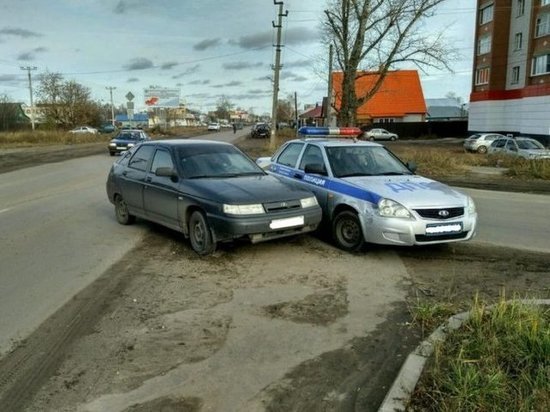 В Тамбовской области ДПС в 14-й раз гонялось за пьяным водителем
