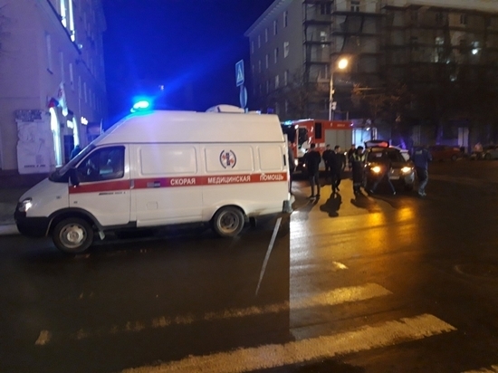 Пешехода сбили в центре Калуги
