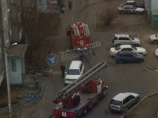 Счетчик взорвался в одном из домов Читы, на место выезжали пожарные