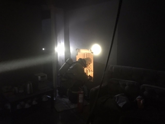 8 человек эвакуировано из-за пожара в Туле