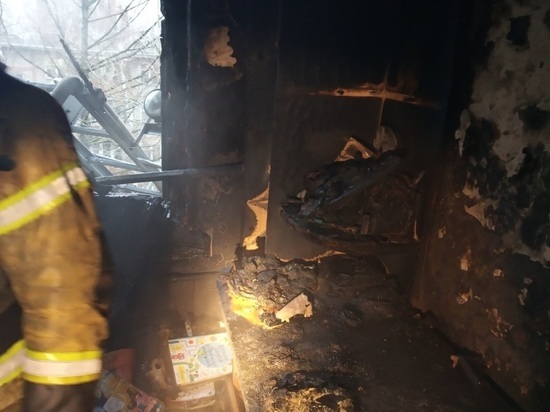 В Дзержинском районе Ярославля горел дом на Пионерской