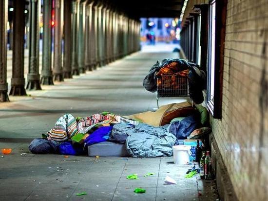 В Германии увеличилось число бездомных