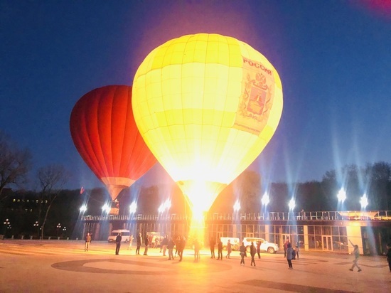 В Железноводске на Ferrum-площади запустили воздушные шары