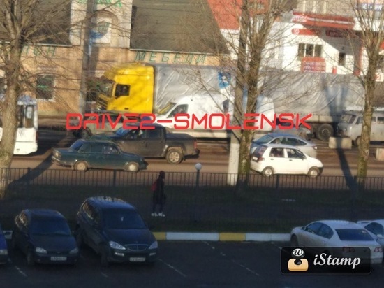 В СМоленске на Шевченко произошло серьезное массовое ДТП